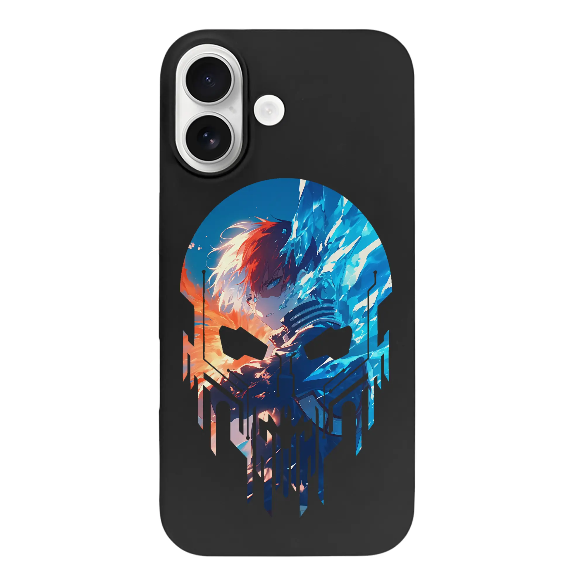 僕のヒーローアカデミア グッズ,轟焦凍 - iPhone 17 シリーズ シリコンケース 薄型 耐衝撃 指紋防止 ソフトタッチカバー 精密フィット 傷防止 保護ケース iPhone 17/17 Air/17 Pro/17 Pro Max 対応